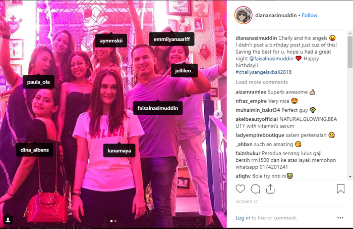 Faisal Nasimuddin, anak konglomerat Malaysia yang curi perhatian karena interaksinya dengan Luna Maya