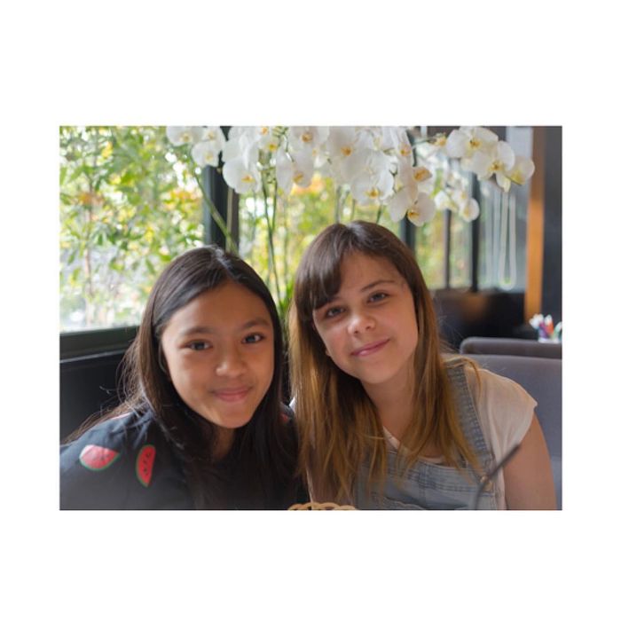 Allea dan anak Sophia Latjuba