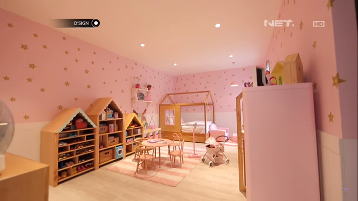 Kamar Gempi di rumah Gisella Anastasia dan Gading Marten