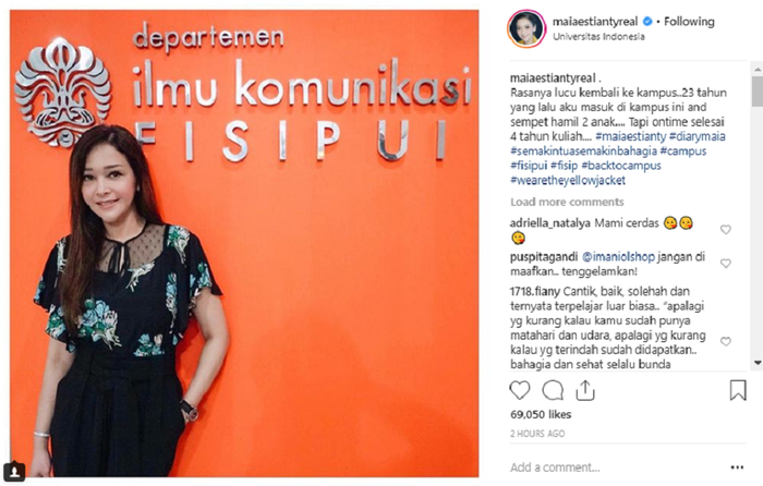 Masa Lalu Maia Estianty Terungkap di Kampus UI, Ia Mengaku Sempat Hamil 2 Kali Saat Kuliah!