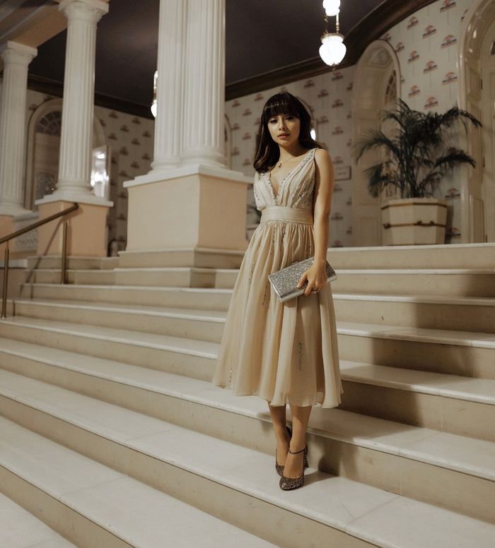 Pilihan desain dress yang tepat untuk tubuh mungil