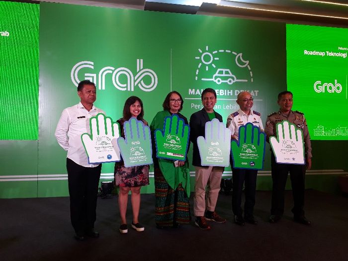 Konferensi Pers Fitur perlindungan untuk perempuan dari Grab