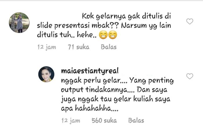 Respon Maia Estianty saat Gelar Pendidikannya Disinggung, Intip Gayanya saat Jadi Dosen Tamu di UI