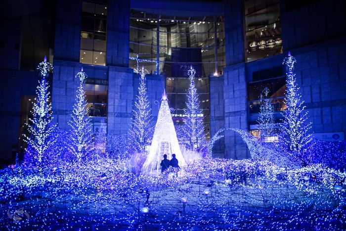 Lampu hias malam Natal di Jepang, Natal 2018