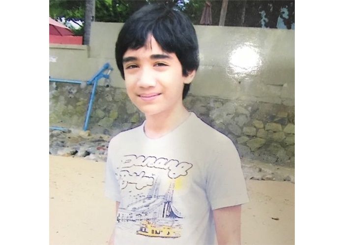 Potret Aazief saat masih kecil