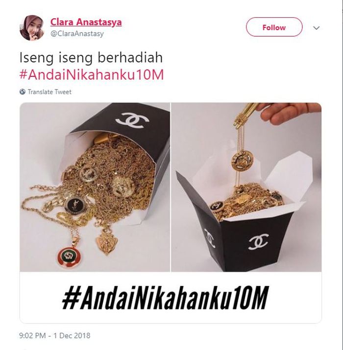 Cuitan kocak bertagar #AndaiNikahanku10M