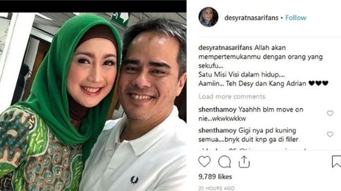 Desy Ratnasari dan Adrian