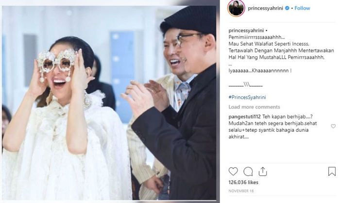 Tanggapi Kabar Kedekatan Syahrini dan Reino Barack, Aisyahrani : Kedekatan Mereka belum Menuju ke arah Jenjang Pernikahan
