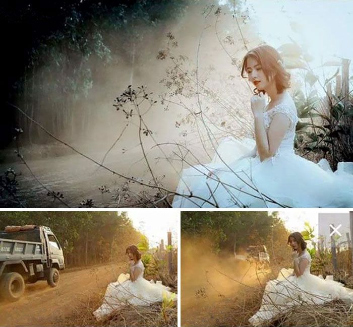 Foto behind the scene.