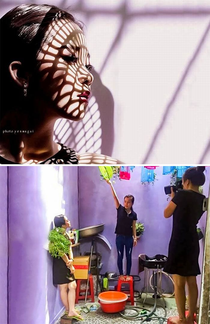 Foto behind the scene.