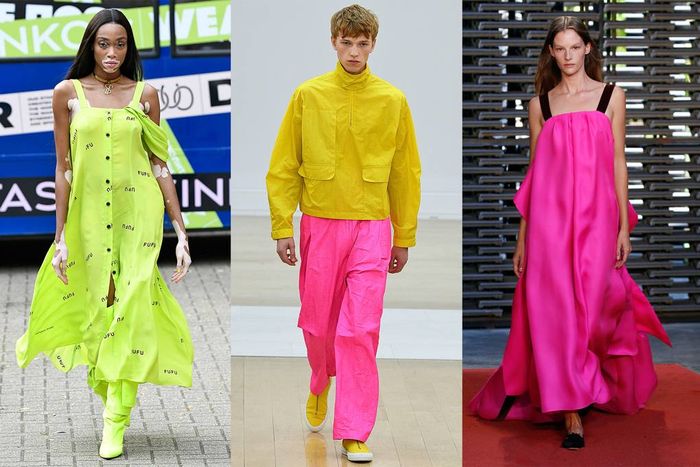 Tren fashion 2019: paduan busana warna neon