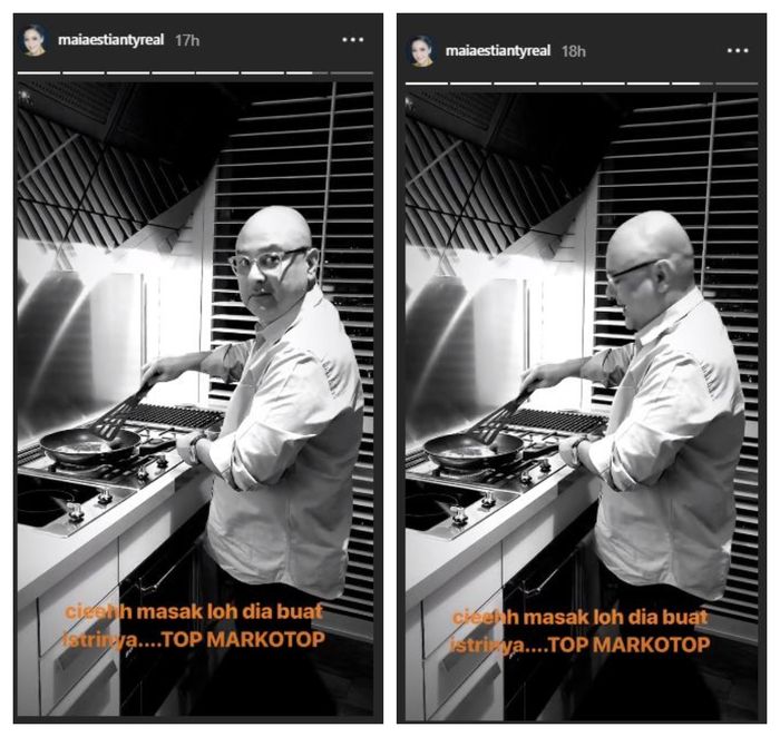 Postingan Maia Estianty saat mengabadikan momen manis bersama Irwan Mussry