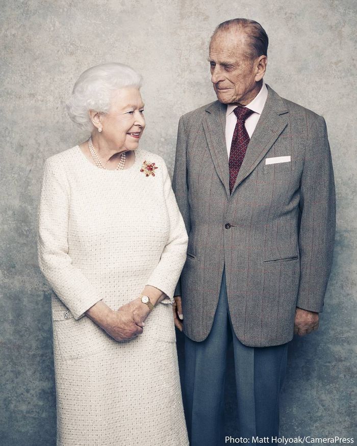 Pangeran Philip dan Ratu Elizabeth II.