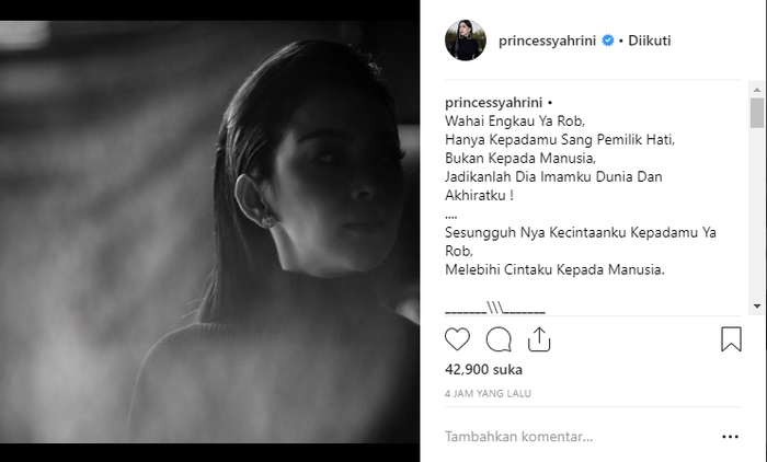 Lama Bungkam Ditanya Reino Barack, Ini Jeritan Hati Syahrini Untuk Sang Calon Imam