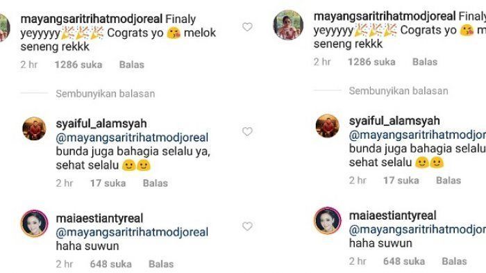 Mayangsari komentari Maia Estianty