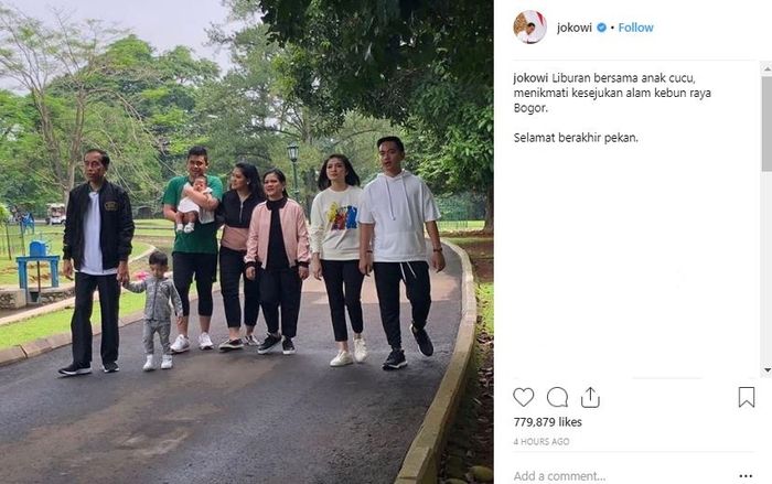 Penampilan Kahiyang Ayu dan Selvi Ananda saat liburan bersama keluarga Presiden Jokowi