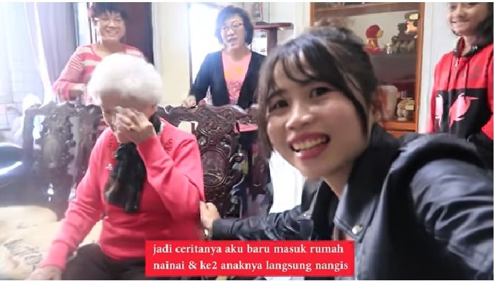 Tangis Haru Nenek Asal Taiwan saat kembali bertemu TKW Indonesia yang Telah Merawatnya Selama 3 Tahun: Aku Kangen Kamu