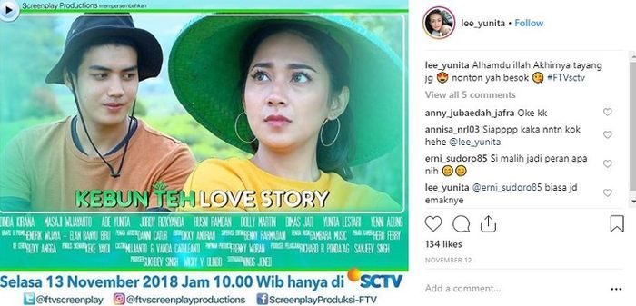 Yunita Lestari, mantan istri Daus Mini kini menjadi artis FTV