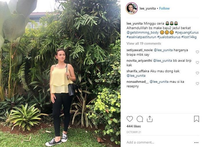 Tampilan baru Yunita Lestari mantan istri Daus Mini
