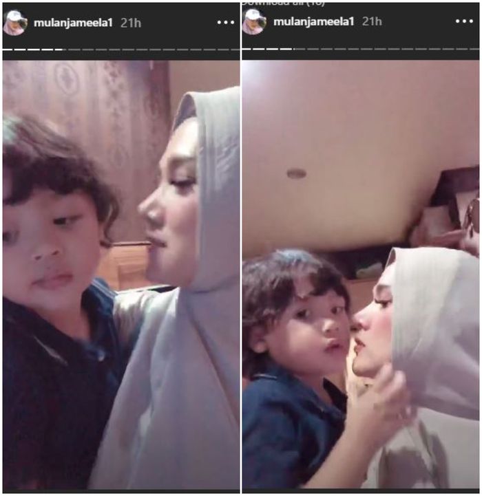 Potret Keakraban 4 Anak Mulan Jameela dari Pernikahannya dengan Harry nugraha dan Ahmad Dhani