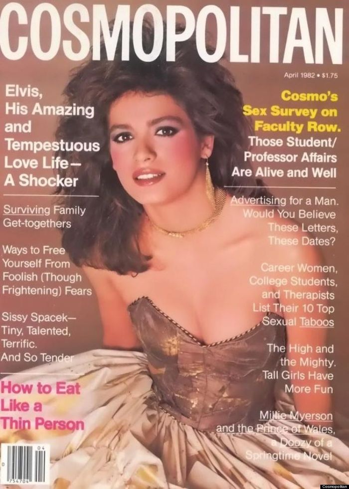 Gia Carangi dalam cover majalah Cosmopolitan