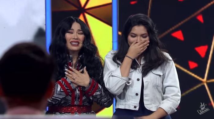 Titi DJ dan Keisha Andaviar ketika bertemu saling meluapkan emosi