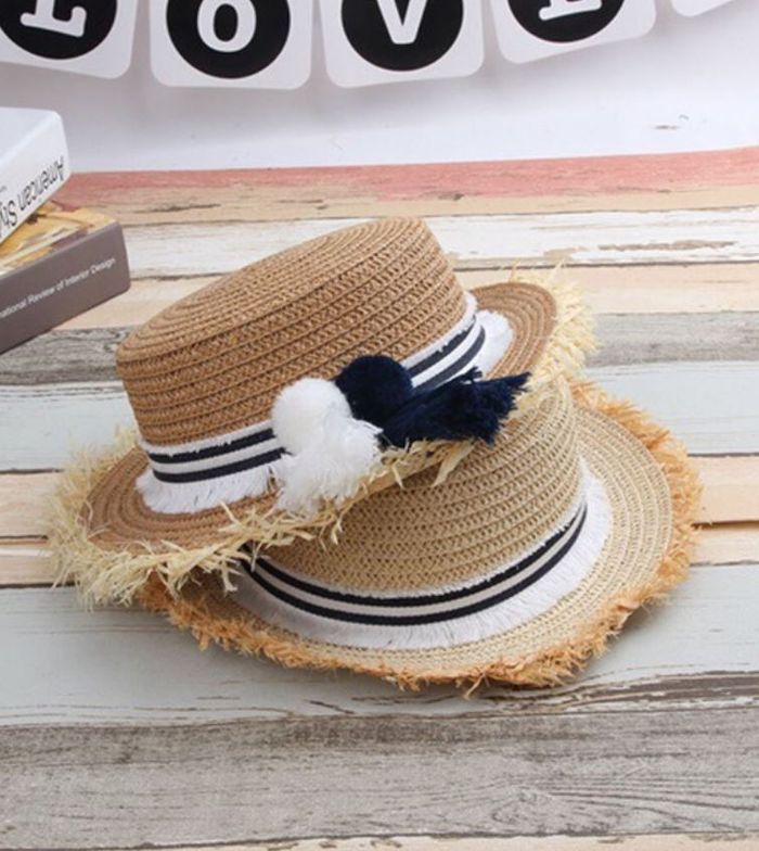 Boater Hat Jerami