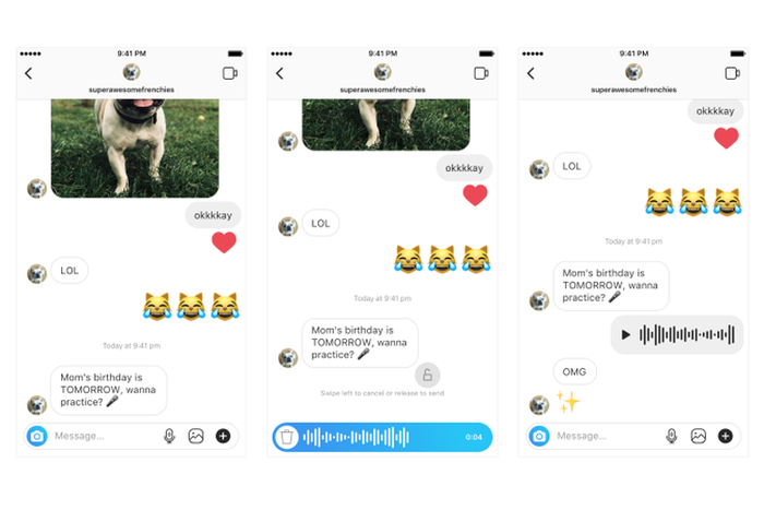 Fitur Walkie Talkie instagram