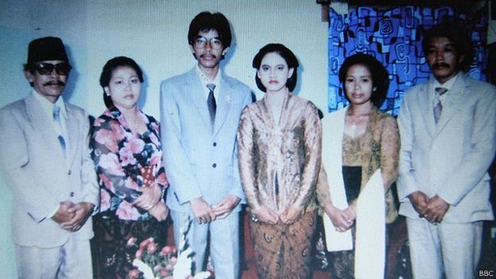 Jokowi dan Iriana saat menikah