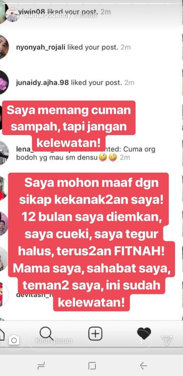 Denny Sumargo sudah tidak tahan difitnah sekian lama