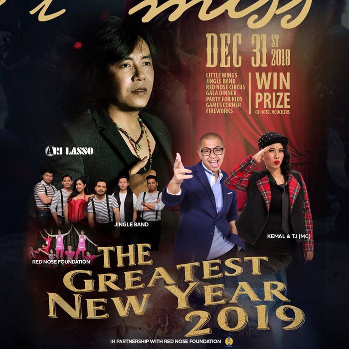 Acara The Greatest New Year 2019 di Mercure Convention Center.