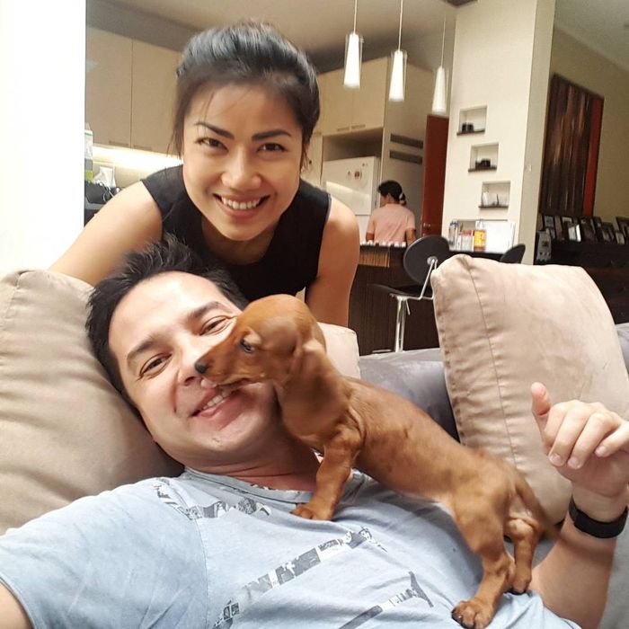 Potret Mesra Ari Wibowo dan Inge Anugrah