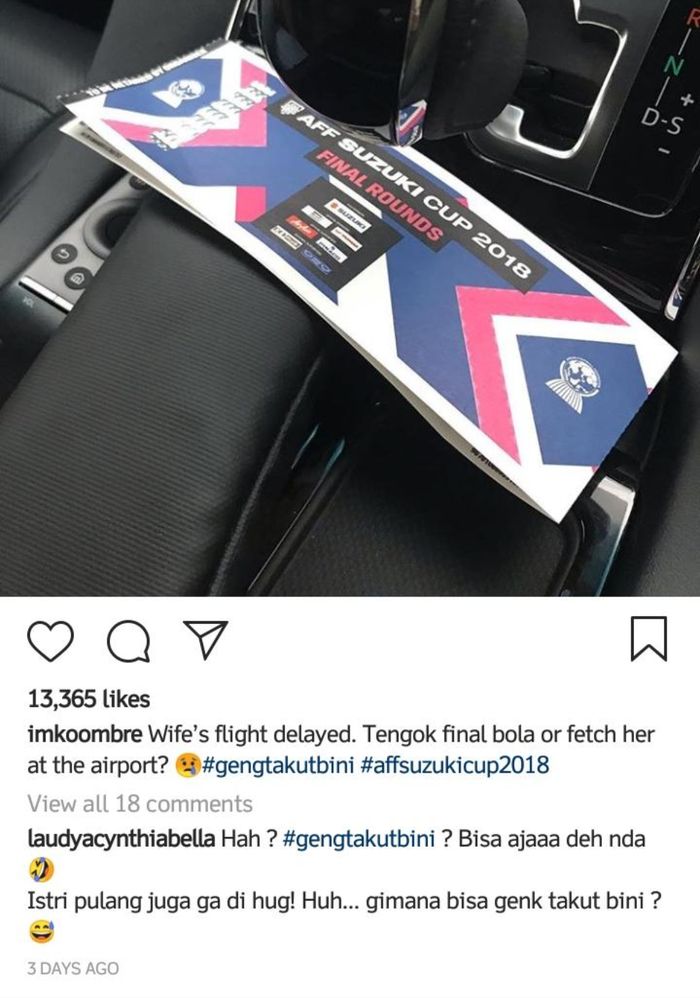 Komentar Laudya Cynthia Bella soal Engku Emran yang mengaku sebagai suami takut istri.