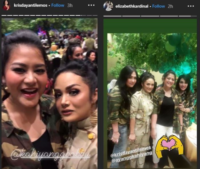 Hadiri di Pesta Ulang Tahun Putra Krisdayanti-Raul Lemos, Penampilan Kahiyang Curi Perhatian