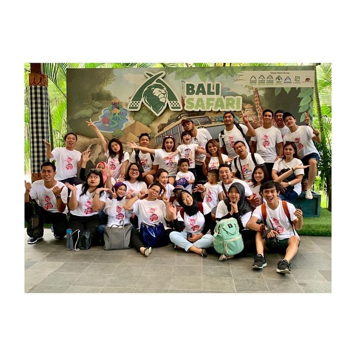 Ulang tahun Arsy di Bali Safari