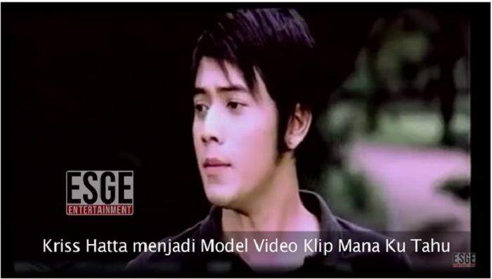 Kris Hatta sebagai pemeran video klip