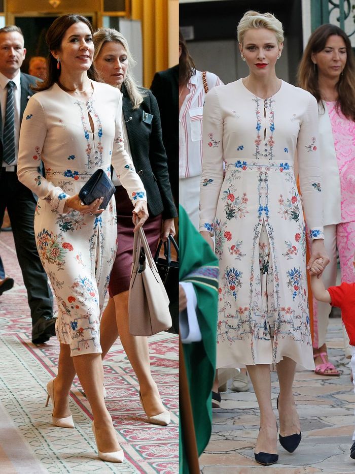 Putri Kerajaan dengan Busana Kembar - Princess Mary dari Denmark dan Princess Charlene dari Monaco