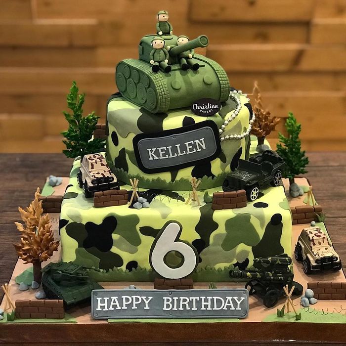 kue ulang tahun anak Krisdayanti dan Raul Lemos