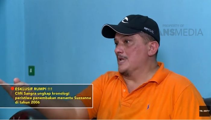 Clift Sangra cerita kasus penembakan kepada anak Suzzanna