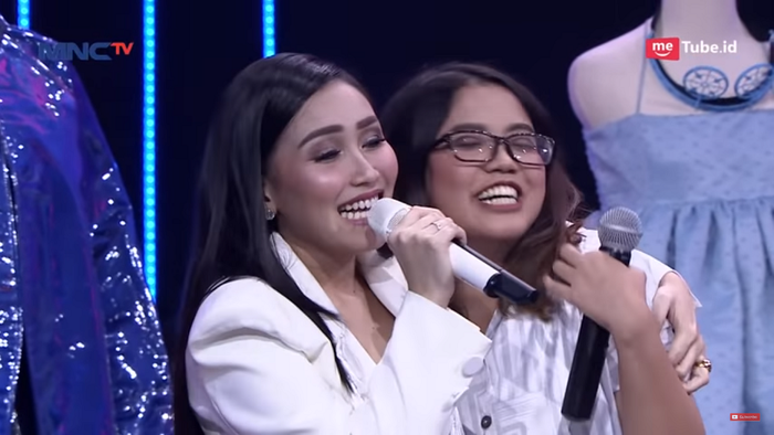 Ayu Ting Ting dan sahabat TK-nya, Enggar