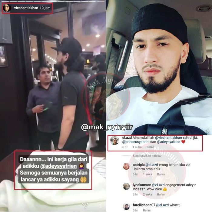 Lelaki yang diduga melamar Syahrini