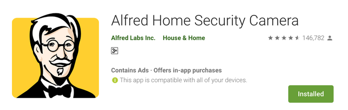 Alfred Home Security Camera