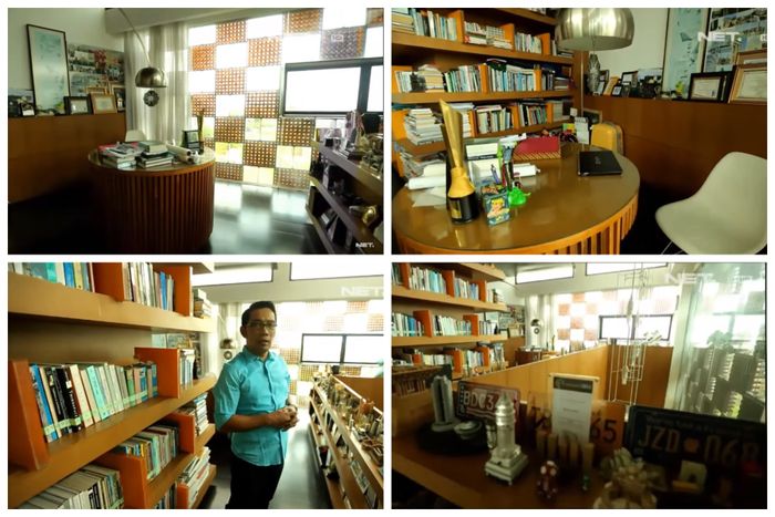 Intip Nyamannya Rumah Ridwan Kamil, Dindingnya Terbuat Dari 30 Ribu Botol Kaca Bekas