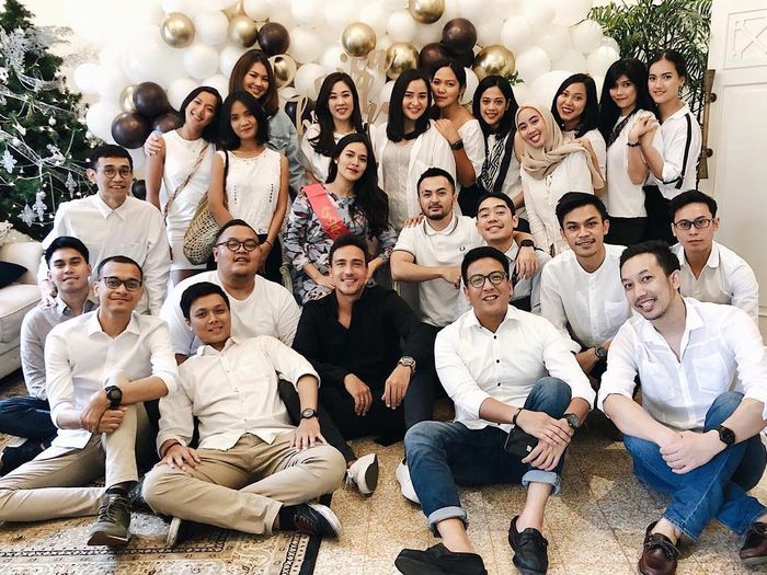 Penampilan Raisa Andriana saat acara baby shower