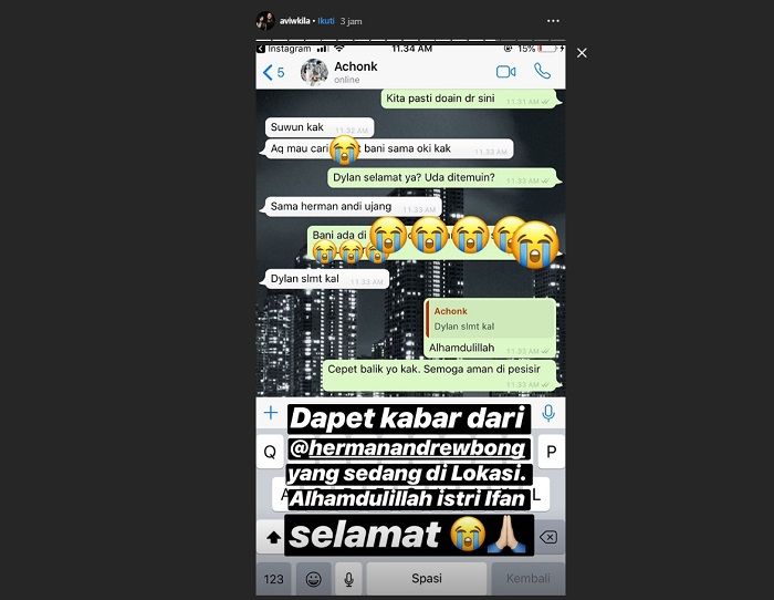 Istri Ifan Seventeen Dylan Sahara Ditemukan dalam Keadaan Hidup, Begini Kondisinya Sekarang
