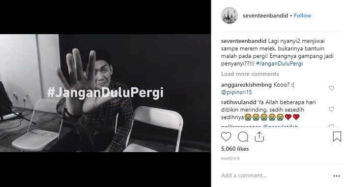 Video Klip Seventeen Seakan Jadi Nyata, Ada Adegan Ifan Ditinggalkan 3 Personil Lainnya