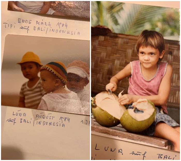 Luna Maya Pamerkan Foto-foto Masa Kecil