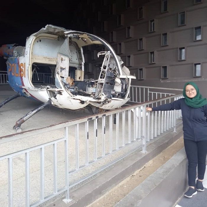 Instagram.com/cuneng_cemong97
Bukti 14 tahun tsunami Aceh tersimpan di Museum Tsunami Aceh