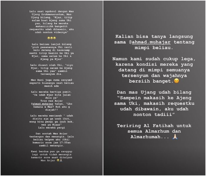 Kru Seventeen Didatangi Bani Seventeen dalam Mimpi Usai Tsunami Banten, Titip Pesan & Pamitan