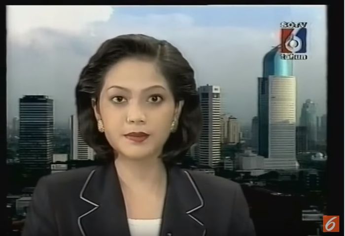 Penampilan Ira Koesno tahun 1996